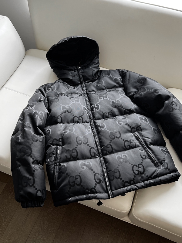 ハイクオリティダウンジャケット全体デザイン